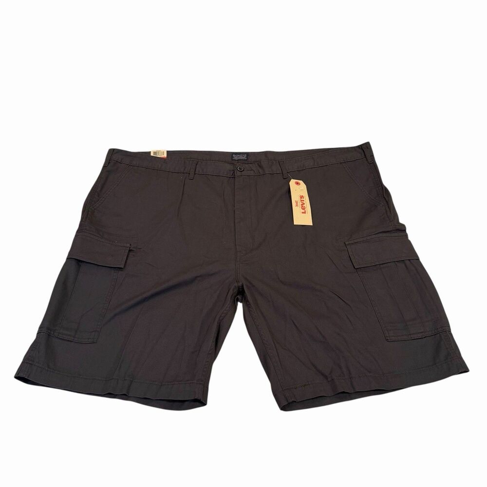 Levis Carrier Cargo Shorts‎ Mens Loose Big and Tall Casual 54 Summer Gray NWT